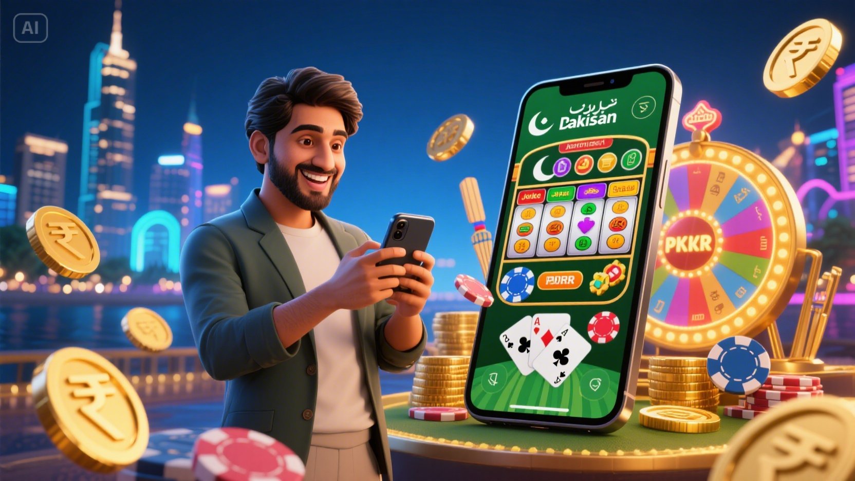 GR88Make your first deposit today and receive 200%! Pakistan’s gamers can enjoy trusted local banking, fair play, and instant PKR payouts.